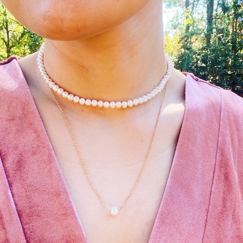LUNÉCLAT – Collier Perle Élégante