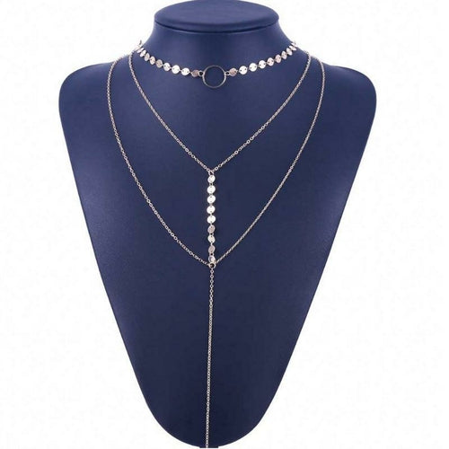LUNÉCLAT – Collier Cercle d’Or