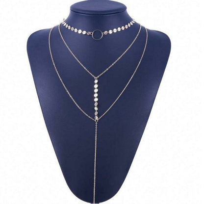 LUNÉCLAT – Collier Cercle d’Or